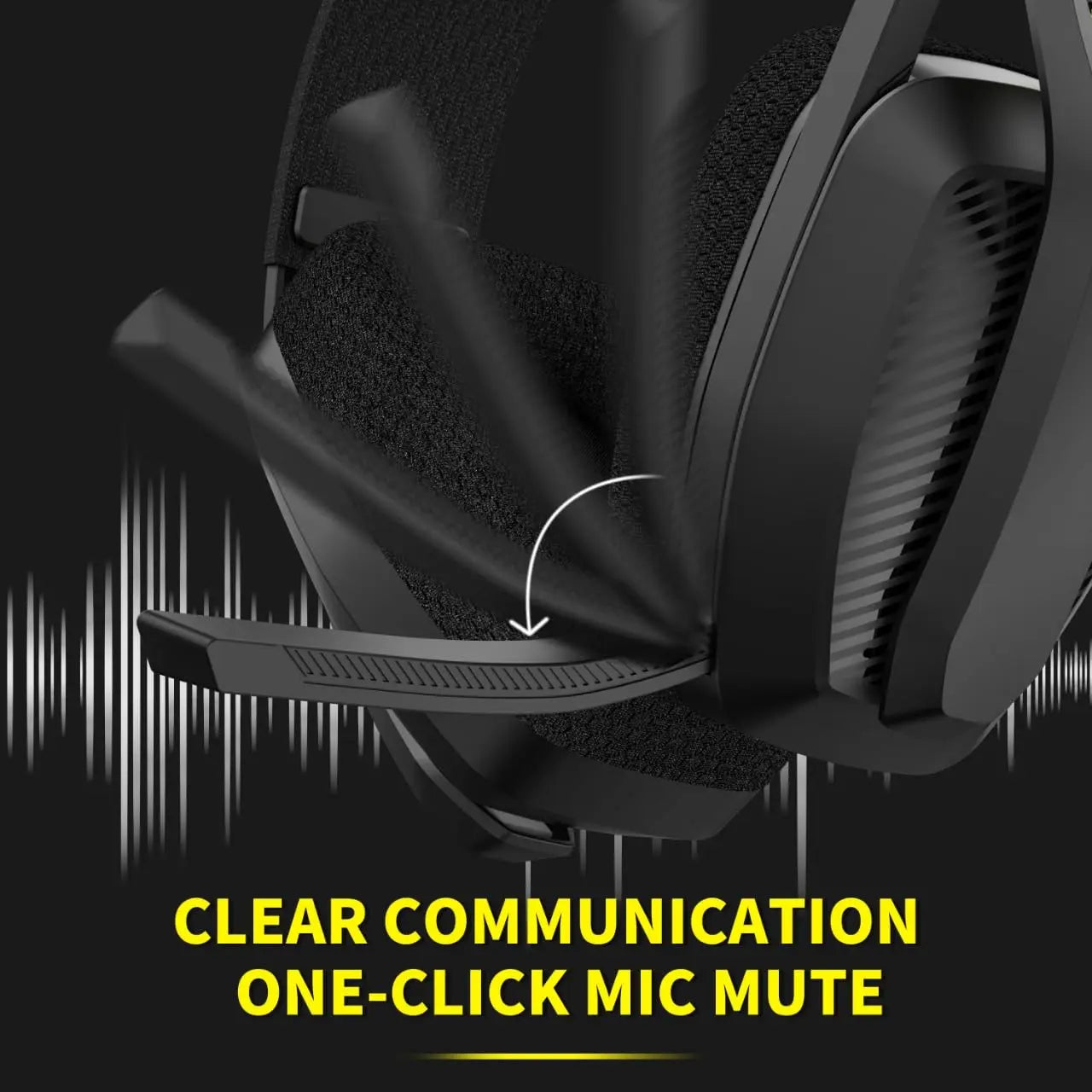 Wireless Gaming Headset with Mic for PC, PS5 & PS4